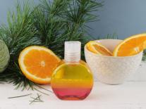 Huile de douche aromatique triphas&eacute;e Bois d'agrumes