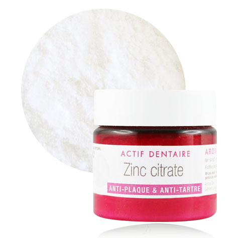 Actif cosmétique Zinc citrate