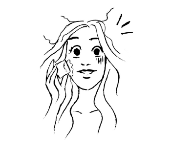 Appliquez un glaçon pour un effet réfrigérant instantané, idéal pour resserrer les pores dilatés.