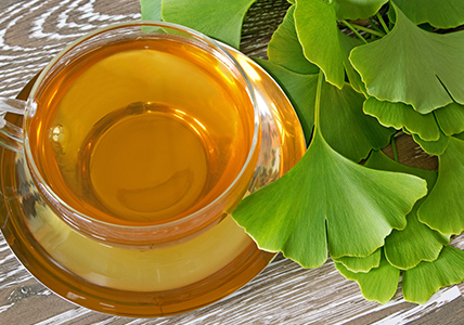 Infusion au ginkgo et au miel 