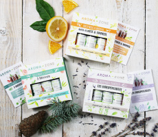 Coffret cadeau d'huiles essentielles