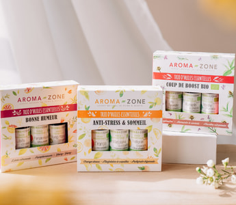 Coffret cadeau d'huiles essentielles