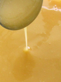 Saponification à froid - traces fines