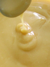 Saponification à froid, trace franche