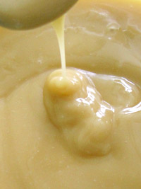 Saponification à froid - trace épaisse