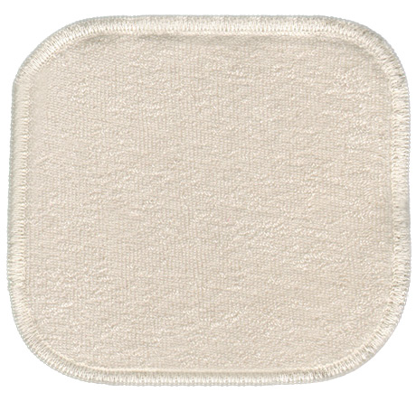 Carrés lavables en coton bio