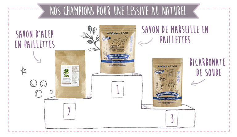 podium lessive maison naturel