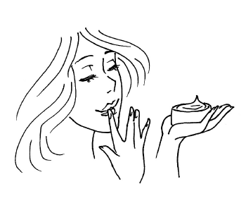 Appliquez un soin anti-âge pour repulper et hydrater les lèvres sèches ayant tendance à s'affiner.