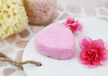 Recette Bombe de bain aux pétales de Roses
