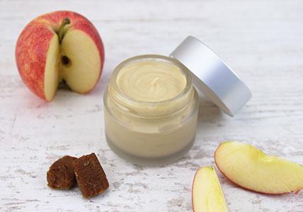 Recette Compotée de Pommes caramélisées pour le corps