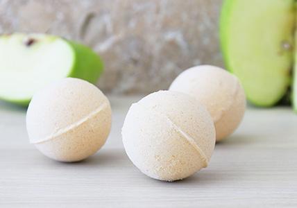 Recette Boules de bain effervescentes en duo de Pomme & Poire