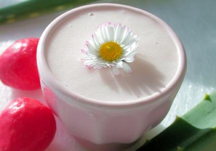 Recette Gel tenseur jeunesse du buste à la framboise