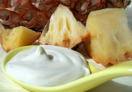 Recette Crème fraîcheur à l'Ananas amincissant