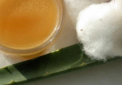 Recette Huile scintillante après-soleil à l'huile végétale de Coton apaisante