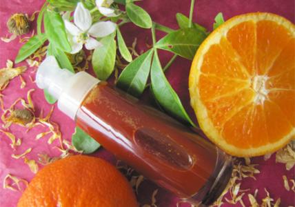 Recette Démaquillant bi-phase Néroli et Orange sanguine 