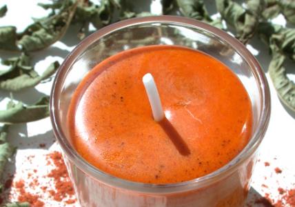 Recette Bougie réconfortante à la Verveine et au Petitgrain