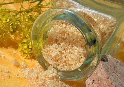 Recette Pépites d'or à la Poire pour le bain