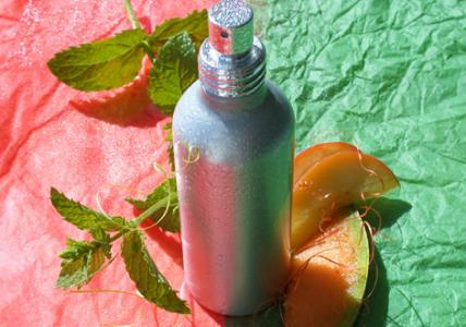 Recette Brume dynamisante Melon, Menthe et Ginseng