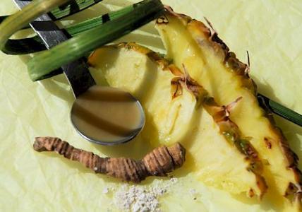 Recette Gel Ananas et Ginseng  anti-capitons 