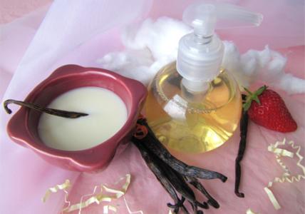 Recette Gel lavant très doux au lait vanillé