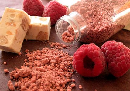 Recette Poudre effervescente pour le bain Miel & Framboise