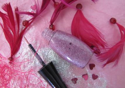 Recette Eye-liner nacré : Rose Pailleté