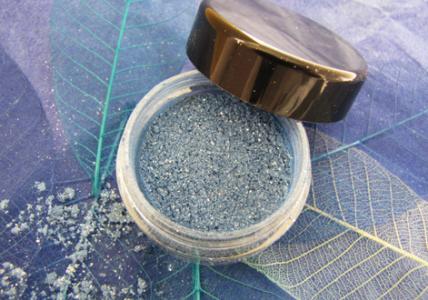 Recette Ombre à paupières Bleu Pailleté