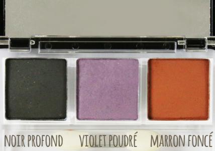 Recette Ma palette d'Ombres à paupières mates "Obsession"