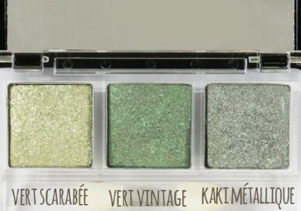 Recette Ma palette d'Ombres à paupières nacrées "Caméléon"