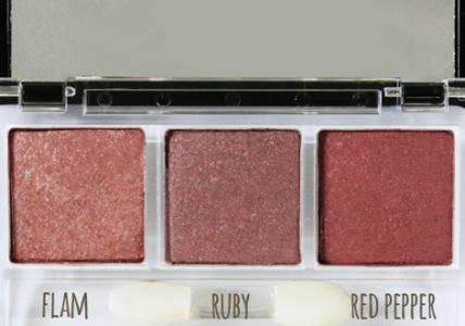 Recette Ma palette d'Ombres à paupières nacrées "Grenat"