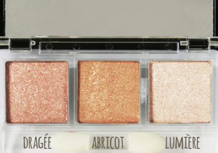 Recette Ma palette d'Ombres à paupières nacrées "Nude"