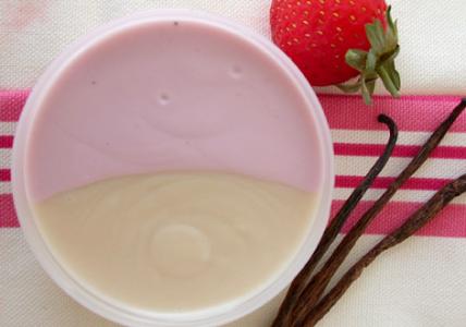 Recette Pâte à se tartiner Vanille-Fraise