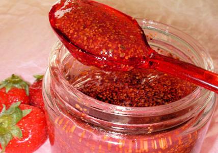 Recette Gelée de Fraises exfoliante