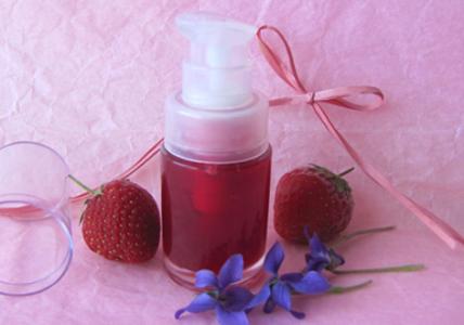 Recette Gel contour des yeux tonique jeunesse Fraise