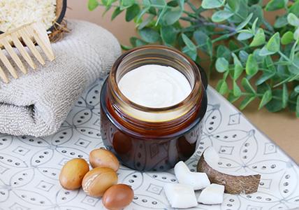 Recette Crème démêlante et assainissante aux huiles de Coco & Neem