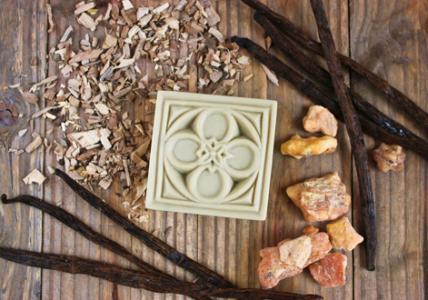 Recette Savon pour les invités :  Boisé