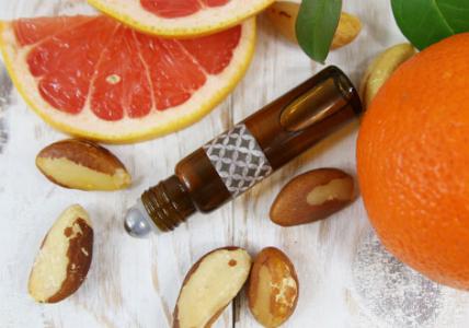 Recette Roll-on points énergétiques "Bonne Humeur" Pamplemousse & Iary