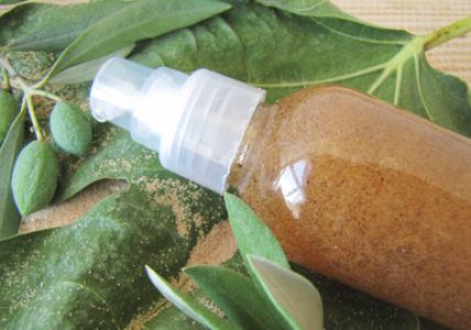 Recette Gel exfoliant fraîcheur visage & corps à la feuille de Figuier