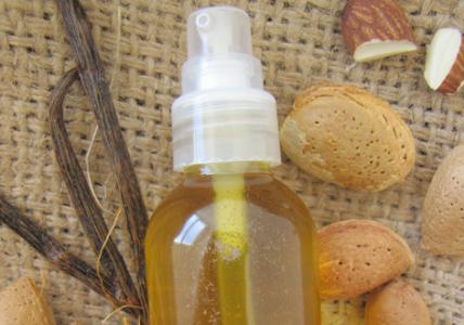 Recette Huile douceur d'Amande Vanillée