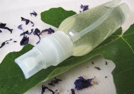 Recette Eau fraîche "Violette verte" pour Elle