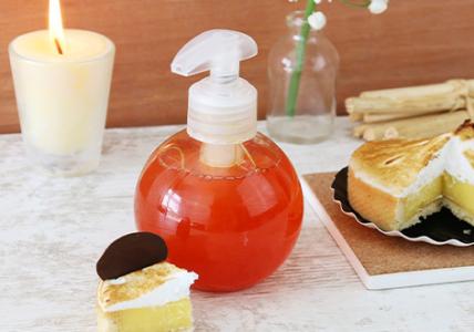 Recette Gel douche Citron meringué