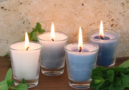 Recette Bougies d'ambiance "Fraîcheur aromatique"