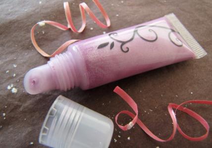 Recette Gloss de soin brillance Rose Lollipop