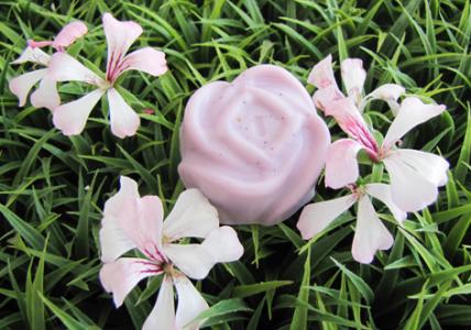 Recette Mon bouquet de fleurs pour le bain : fleur rose