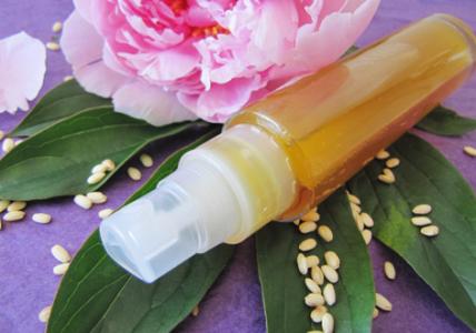 Recette Bi-phase capillaire pour cuir chevelu irrité à la Pivoine apaisante