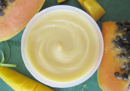 Recette Soin capillaire fixant "effet mouillé" Mangue & Passion