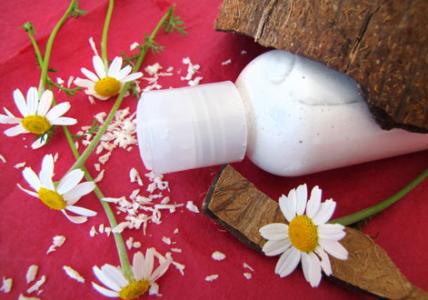 Recette Lait après-soleil Coco & Camomille apaisante