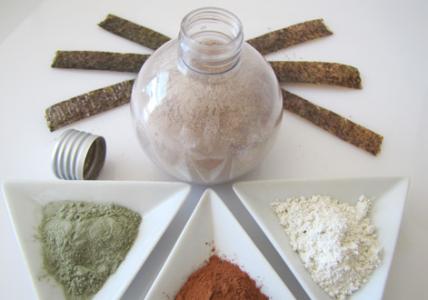 Recette Bain de boue aux 3 argiles réminéralisantes