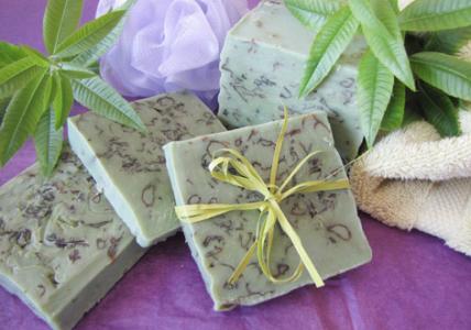 Recette Pain de savon "TEA TIME" à la Verveine