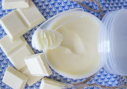 Recette Beurre pour le corps au Chocolat blanc